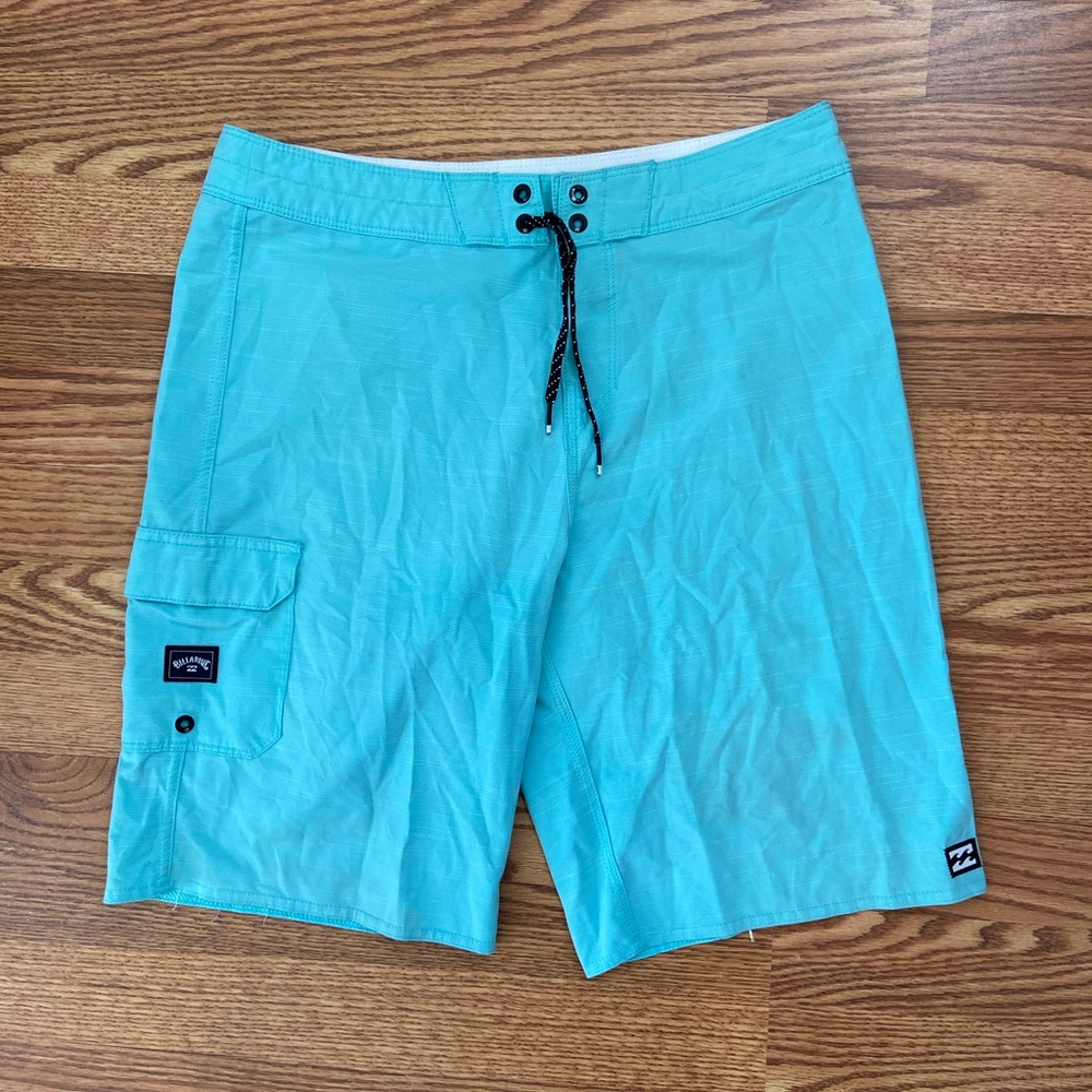 Teal Billabong All Day Pro Board Shorts
